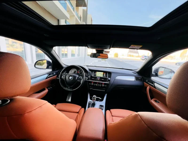 2015 BMW X4 35i 6 Cylinders Engine Silver Brown Crossover GCC Specs