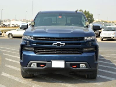 2020 Chevrolet Silverado 5.3 Liters 8 Cylinders Engine Blue Grey Pick Up Truck