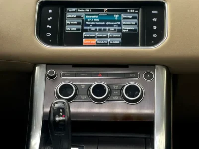 2016 Land Rover Range Rover Sport HSE 6 Cylinders Engine White Brown SUV