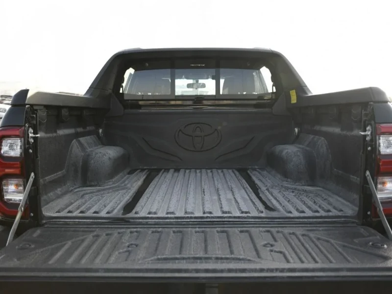 2025 Toyota Hilux Adventure 4.0L V6 with BSM Black Pick Up Truck GCC Specs