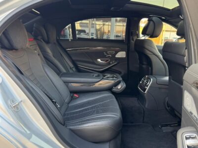 2014 Mercedes S550 Wald Body Kit 4.7L Twin-Turbo V8 Silver Black Sedan