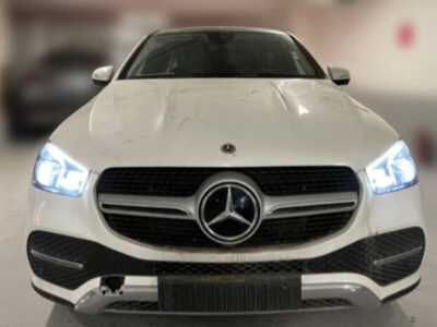 2024 Mercedes-Benz GLE 450 AMG 3.0L Inline-6 Turbocharged White Black SUV