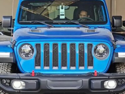 2023 Jeep Wrangler 3.6 litre V6 Cylinders Engine Blue Black SUV