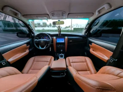 2018 Toyota Fortuner EXR FACELIFTED 2025 V4 2.7L GCC Grey Brown SUV