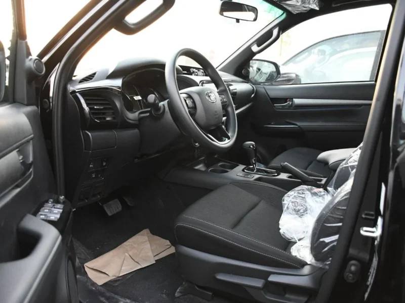 2025 Toyota Hilux Adventure 4.0L V6 with BSM Black Pick Up Truck GCC Specs