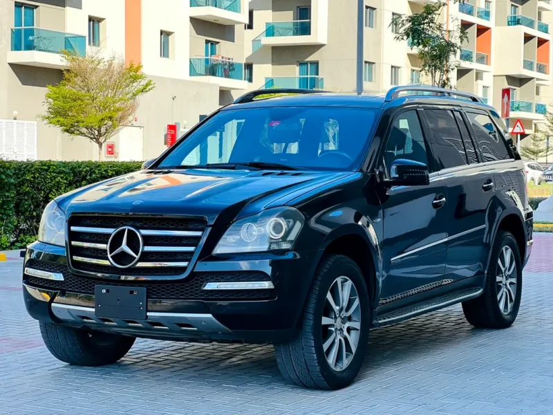 2012 Mercedes-Benz GL-Class GL 550 8 Cylinders Engine Black SUV 4WD