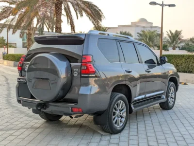 2021 TOYOTA PRADO VX TOP FULL OPTION V6 4.0L GCC Grey Beige SUV