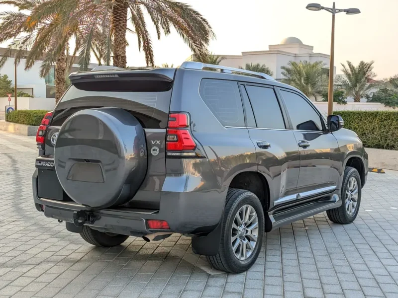 2021 TOYOTA PRADO VX TOP FULL OPTION V6 4.0L GCC Grey Beige SUV