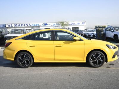 2025 MG GT 1.5L Turbo Petrol Full Option Yellow Black Sedan GCC Specs