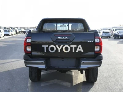 2025 Toyota Hilux Adventure 4.0L V6 with BSM Black Pick Up Truck GCC Specs