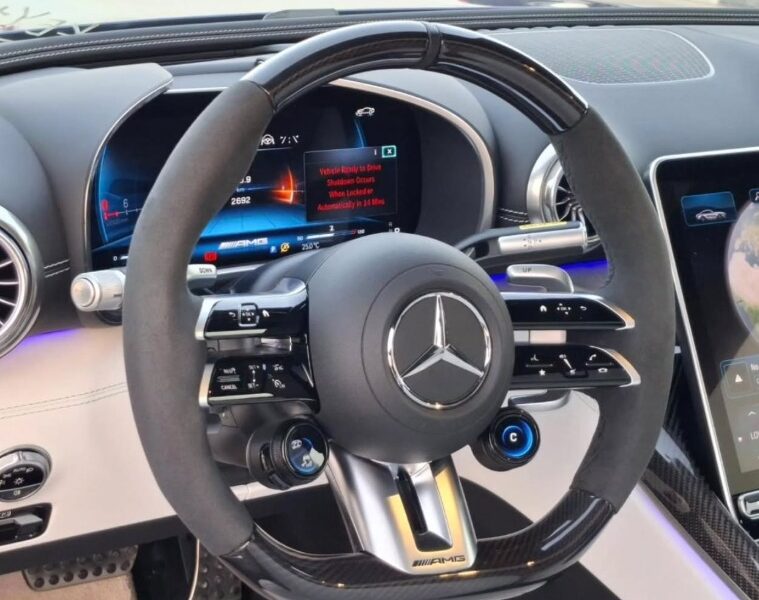 2024 Mercedes-Benz AMG GT 63 V8 twin-turbo Engine Blue Beige Coupe 4WD