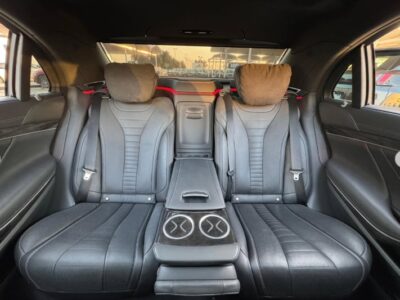 2014 Mercedes S550 Wald Body Kit 4.7L Twin-Turbo V8 Silver Black Sedan