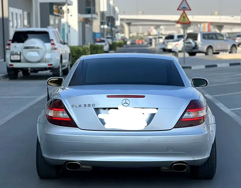 2006 Mercedes-Benz CLK-Class CLK 350 6 Cylinders Engine Silver Red Convertible