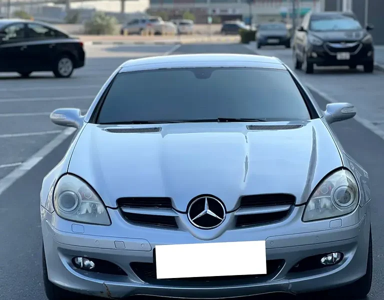2006 Mercedes-Benz CLK-Class CLK 350 6 Cylinders Engine Silver Red Convertible