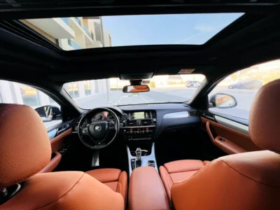 2015 BMW X4 35i 6 Cylinders Engine Silver Brown Crossover GCC Specs