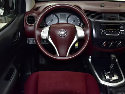 2019 Nissan Navara SE 4 Cylinders Engine White Red Pick Up Truck GCC Specs