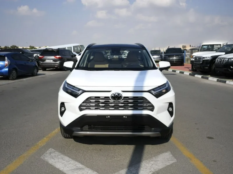 2025 Toyota RAV 4 2.5L HEV Limited Full Option White Beige Crossover AWD