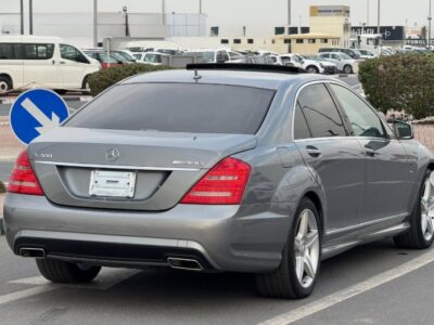 2012 Mercedes-Benz S400L AMG Package 3.5L V6 Engine Grey Black Sedan RWD