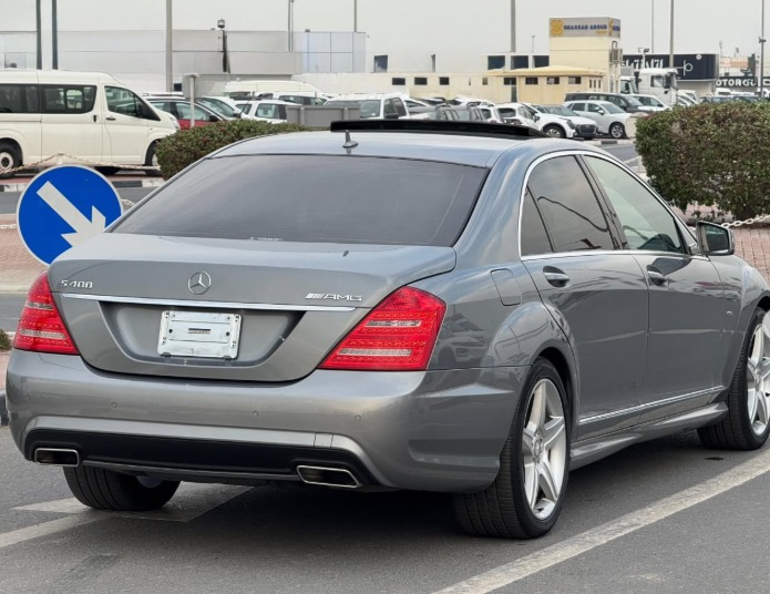 2012 Mercedes-Benz S400L AMG Package 3.5L V6 Engine Grey Black Sedan RWD