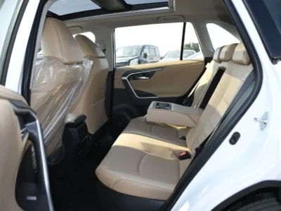 2025 Toyota RAV 4 2.5L HEV Limited Full Option White Beige Crossover AWD