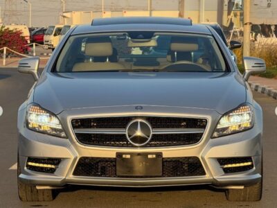 Mercedes-Benz CLS550 AMG Package 4.7L V8 Biturbo Silver Tan Sedan RWD