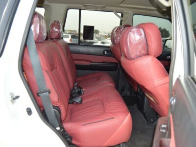2022 Nissan Patrol Safari Safari SV 4.8L Liters 6 Cylinders Engine White Red SUV