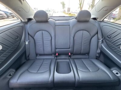 2006 Mercedes-Benz CLK350 3.5 Litres V6 Engine Silver Black Coupe RWD