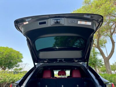 2022 Lexus NX350h Platinum 2.5L Hybrid 4 Cylinders Engine Black Red SUV