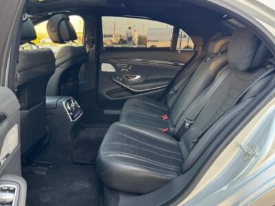 2014 Mercedes S550 Wald Body Kit 4.7L Twin-Turbo V8 Silver Black Sedan