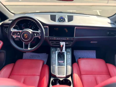 2020 Porsche Macan Standard 4 Cylinders Engine Black Red SUV GCC Specs