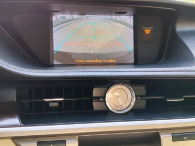 2013 Lexus ES-Series Exclusive 6 Cylinders Engine Black beige Sedan