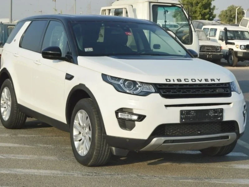2016 Land Rover Discovery Sport 4 Cylinders Engine White Black SUV AWD