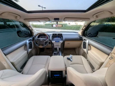 2021 TOYOTA PRADO VX TOP FULL OPTION V6 4.0L GCC Grey Beige SUV