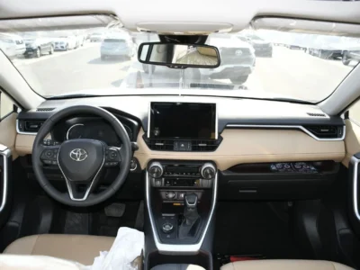 2025 Toyota RAV 4 2.5L HEV Limited Full Option White Beige Crossover AWD