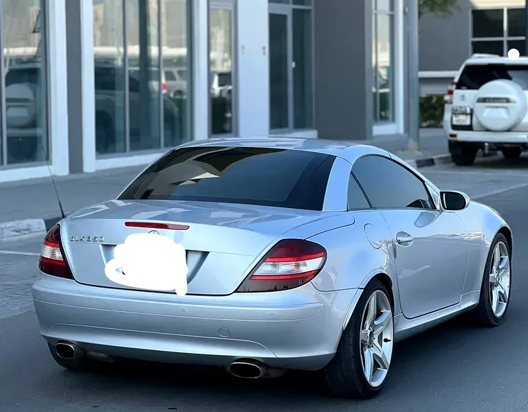 2006 Mercedes-Benz CLK-Class CLK 350 6 Cylinders Engine Silver Red Convertible