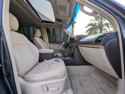 2021 TOYOTA PRADO VX TOP FULL OPTION V6 4.0L GCC Grey Beige SUV