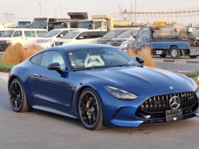 2024 Mercedes-Benz AMG GT 63 V8 twin-turbo Engine Blue Beige Coupe 4WD