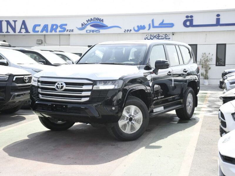 2025 Toyota Land Cruiser 3.5L Twin Turbo Basic Option Black SUV GCC Specs