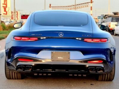 2024 Mercedes-Benz AMG GT 63 V8 twin-turbo Engine Blue Beige Coupe 4WD
