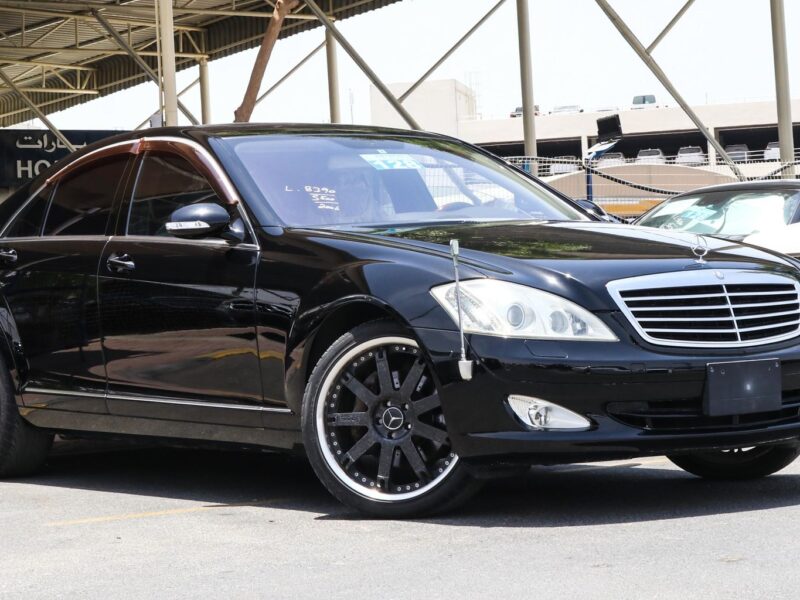 2006 Mercedes-Benz S500 5.0L V8 Cylinders Engine Black Sedan
