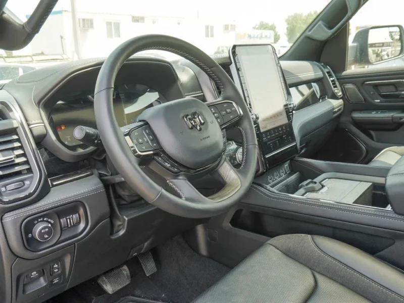 2025 RAM 1500 Limited 3.0 litre 6 Cylinders Engine Black GCC Specs