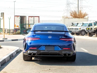 2019 Mercedes-Benz AMG GT 63 S 8 Cylinders Engine Petrol Blue Grey Sedan