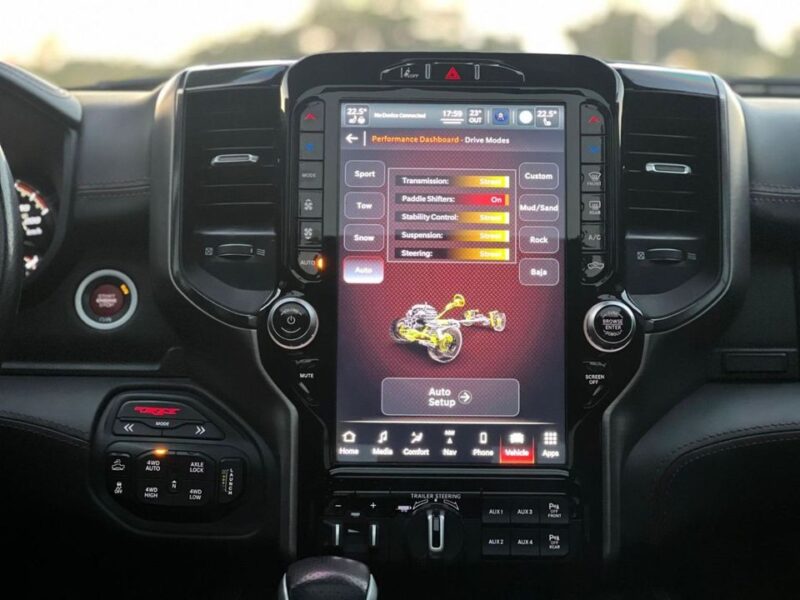 2022 RAM 1500 TRX Crew Cab 6.2L 8 Cylinders Engine Black Pick Up Truck