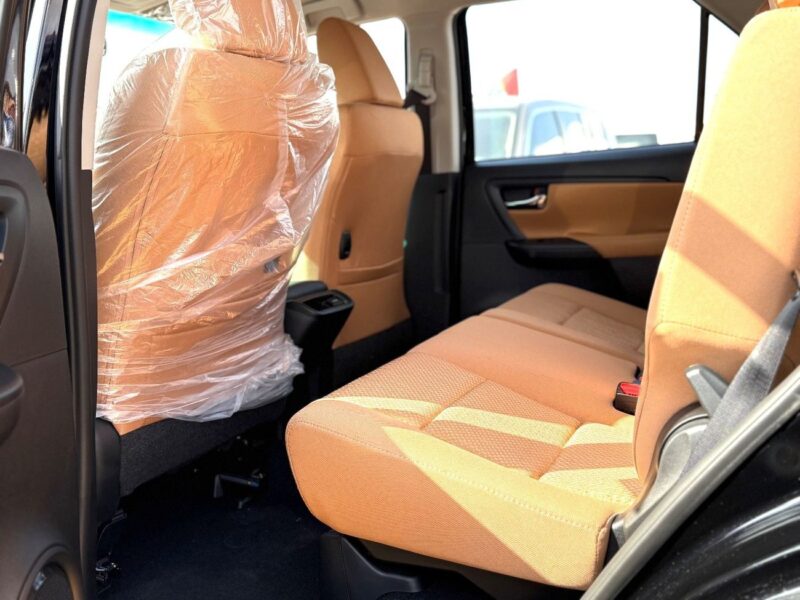 2026 Toyota Fortuner 2.7L V4 Cylinder PETROL Engine Black Tan SUV GCC Specs