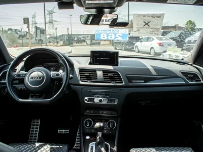 2016 Audi RSQ3 RS 4 Cylinders Engine Petrol White Black Sedan