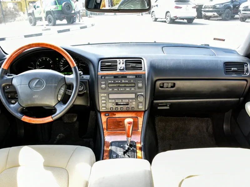 1998 Lexus LS-Series Other 6 Cylinders Engine Black Beige Sedan