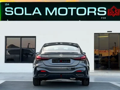 2025 MG5 GLOBAL LUXURY EDITION 1.5L A/T PTR 4 Cylinders Grey Black Sedan