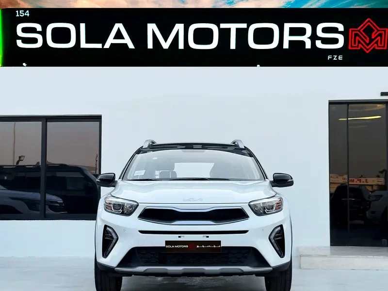 2025 Kia KX1 Other 4 Cylinders Engine White Black Hatchback