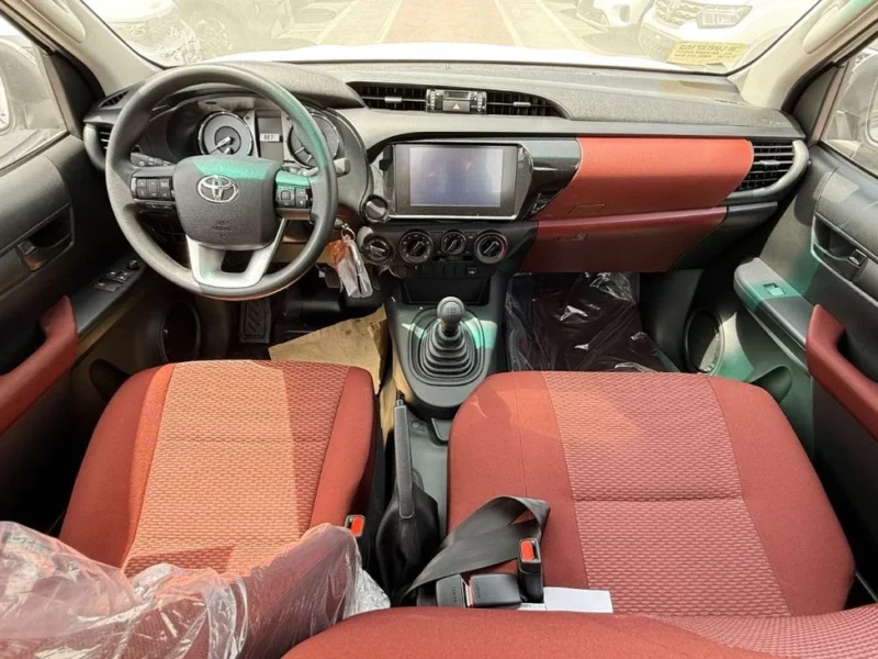 Toyota Hilux 2.7L 4 Cylinders Engine Petrol MT SC 4x4 2025 White Red