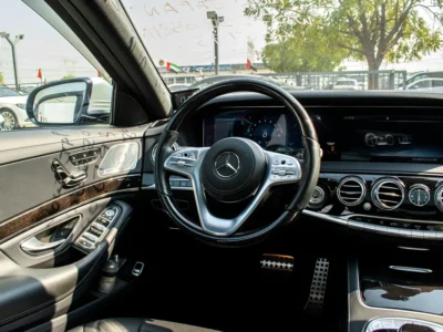 2018 Mercedes-Benz S-Class S 450 in Excellent Condition Silver Black